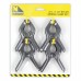 4 x 3 1/2in Nylon Spring Clamps